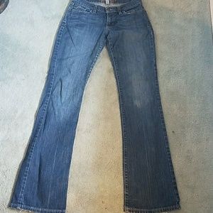 Medium wash denim Abercrombie jeans 34" inseam